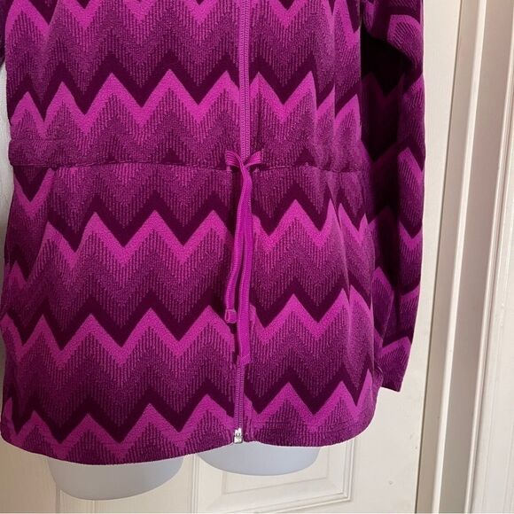 The North Face Crescent Magenta Fleece Sweater - Picture 6 of 10